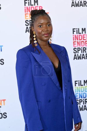 Photo for SANTA MONICA, CA. March 04, 2023:  Alice Diop at the Film Independent Spirit Awards 2023 in Santa Monica - Royalty Free Image