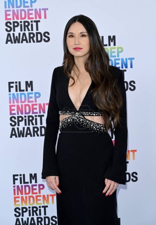 Photo for SANTA MONICA, CA. March 04, 2023:  Leah Chen Baker at the Film Independent Spirit Awards 2023 in Santa Monica - Royalty Free Image