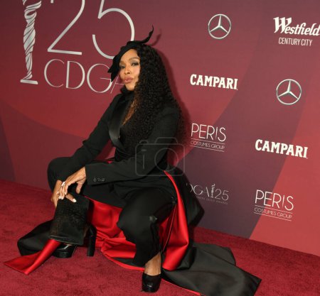 Photo for LOS ANGELES, CA. February 27, 2023:  Angela Bassett at the 25th Costume Designers Guild Awards at the Fairmont Century Plaza, Los Angeles - Royalty Free Image