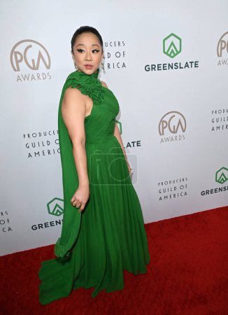 Photo for LOS ANGELES, CA. February 25, 2023:  Stephanie Hsu at the 34th Annual Producers Guild Awards at the Beverly Hilton Hotel - Royalty Free Image