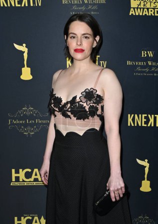 Photo for LOS ANGELES, CA. February 24, 2023: Emily Hampshire at the 2023 HCA Film Awards at the Beverly Wilshire Hotel - Royalty Free Image