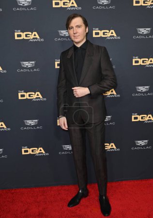 Téléchargez les photos : LOS ANGELES, CA. 18 février 2023 : Paul Dano aux 75e Annual Directors Guild Awards au Beverly Hilton Hotel - en image libre de droit