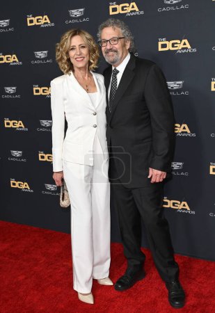 Photo for LOS ANGELES, CA. February 18, 2023:  Christine Lahti and Thomas Schlamme at the 75th Annual Directors Guild Awards at the Beverly Hilton Hotel - Royalty Free Image