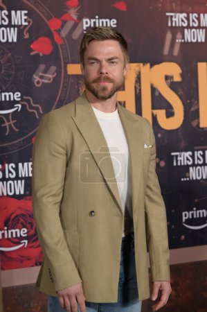 Photo for LOS ANGELES, USA. February 13, 2024: Derek Hough at the premiere for This Is Me...Now: A Love Story Premiere at the Dolby Theatre - Royalty Free Image