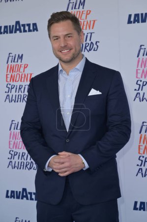 Photo for SANTA MONICA, USA. February 25, 2024: Tyler W. Konney at the 2024 Film Independent Spirit Awards in Santa Monica - Royalty Free Image