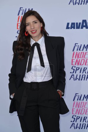 Téléchargez les photos : SANTA MONICA, États-Unis. 25 février 2024 : Lila Aviles aux 2024 Film Independent Spirit Awards à Santa Monica - en image libre de droit