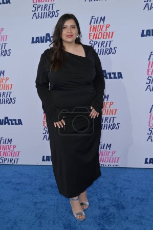 Téléchargez les photos : SANTA MONICA, États-Unis. 25 février 2024 : Maria Altamirano aux 2024 Film Independent Spirit Awards à Santa Monica - en image libre de droit