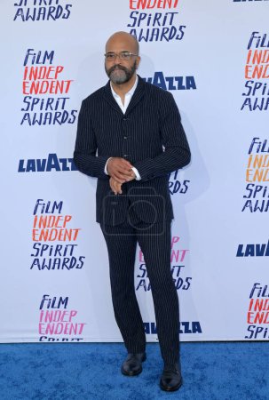 Photo for SANTA MONICA, USA. February 25, 2024: Jeffrey Wright at the 2024 Film Independent Spirit Awards in Santa Monica - Royalty Free Image