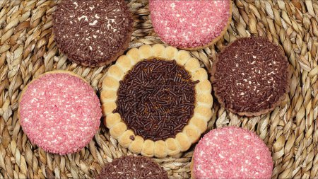 Téléchargez les photos : Snack délicieux et sucré Cookie Photo - en image libre de droit