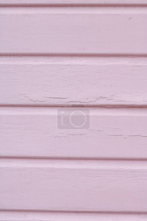 Photo for Soft pink panelled wood with peeling paint and space for copy. High quality photo - Royalty Free Image