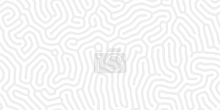 Abstract organic seamless vector pattern Simple flat light grey and white backdrop