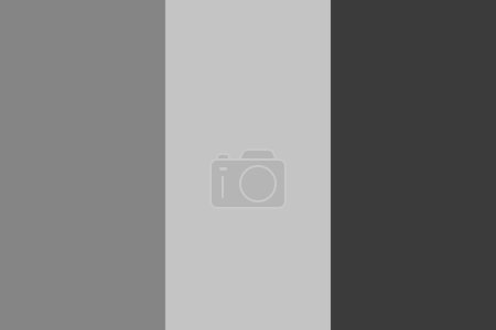 Drapeau Mali - illustration vectorielle monochrome en niveaux de gris. Drapeau en noir et blanc