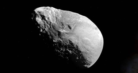 Téléchargez les photos : Passant près de la Terre environ tous les six ans Bennu est un petit astéroïde proche de la Terre. Il y a une possibilité qu'il frappe la Terre à un moment donné dans le futur. - en image libre de droit