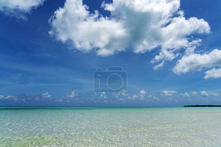 Foto de Playa prístina en los pozos españoles en las Bahamas - Imagen libre de derechos