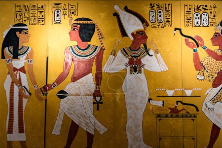 Photo for Details from an Egyptian museum in Munich Germany - Royalty Free Image