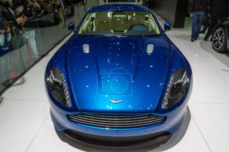 Téléchargez les photos : Aston Martin vainqueur au Salon de Genève 2013. - en image libre de droit