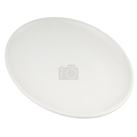 Photo for White plate on white background - Royalty Free Image
