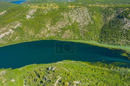 Foto de Cañón del río Cikola en el interior de Dalmacia, Croacia - Imagen libre de derechos