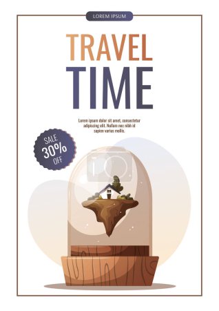 Illustration for World travel concept vector illustration - Royalty Free Image