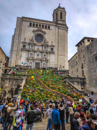Photo for Festival de las Flores de Girona "Temps de Flors", Espana. 2023 - Royalty Free Image