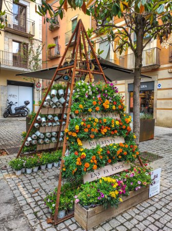 Photo for Festival de las Flores de Girona "Temps de Flors", Espana. 2023 - Royalty Free Image