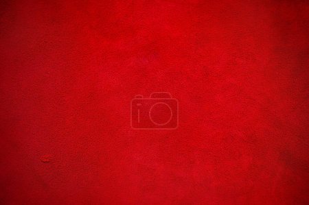Photo for Fabric, leather. Velvet texture of seamless leather. Felt material macro. Red suede texture. - Royalty Free Image
