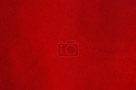 Photo for Bright red suede texture as a background - Royalty Free Image