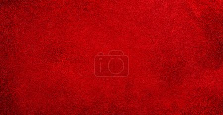 Photo for The red suede piece is light and dark. Web size red suede texture. - Royalty Free Image