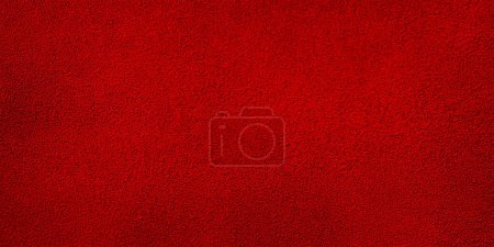 Photo for Suede macro photo thin focal part. Red suede web size background. - Royalty Free Image