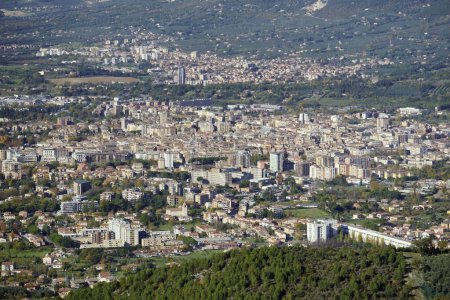 Photo for Panoramic view of the city of terni, umbria italy, europe - Royalty Free Image