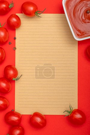 Photo for Cherry tomatoes - a source of vitamins C, E, beta-carotene and valuable lycopene, as well as large amounts of potassium. - Royalty Free Image