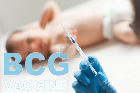 Téléchargez les photos : Bacillus CalmetteGurin (BCG) est un vaccin principalement utilisé contre la tuberculose. - en image libre de droit