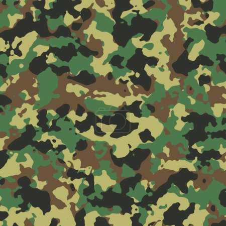 Camuflaje de caza verde. Camuflaje militar. Formatos de ilustración 8192 x 8192