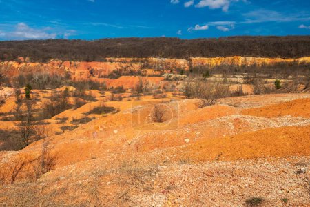 Gant, mina de bauxita abandonada en Hungría