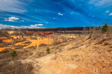 Gant, abandoned bauxite mine in Hungary