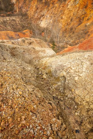 Gant, mina de bauxita abandonada en Hungría