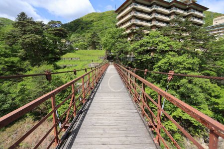 Photo for The view of kinugawa onsen, in tochigi, near tokyo - Royalty Free Image