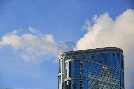 Foto de Torre de vidrio edificio en el almirantazgo Hong Kong - Imagen libre de derechos