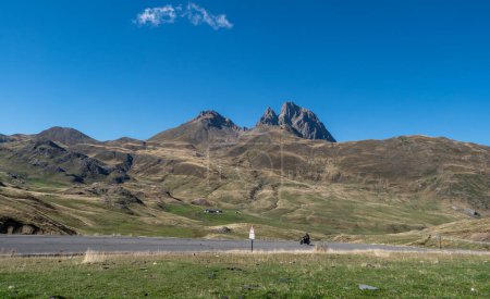 the col du Portalet. Located in Huesca. Border between Spain and France