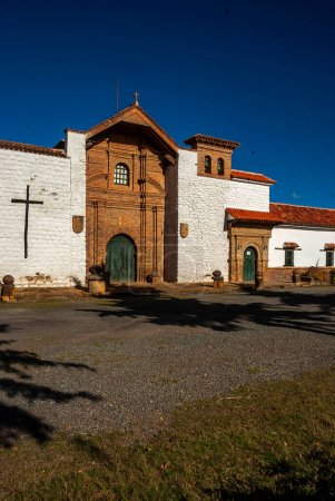 The convent of Santo Ecce Homo in Colombia is a 17th century Dominican convent located in the municipality of Sutamarchan in the department of Boyaca, 8 kilometers from Villa de Leyva.