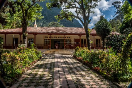 Photo for La Quinta de Bolivar is a colonial-style house museum located near the town of La Candelaria. In addition to its architectural interest, it is relevant from a historical point of view for having served as the residence of Simon Bolivar in the city of - Royalty Free Image