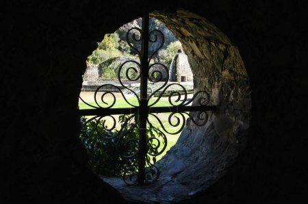 Foto de Vista desde la ventana de Santa Maria Regla, Hidalgo, México - Imagen libre de derechos