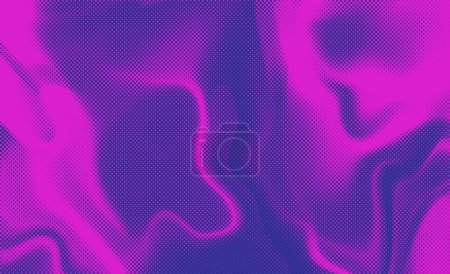 Foto de Fondo abstracto con un fondo borroso de ondas dinámicas de colores. Ilustración adecuada para el diseño de ondas - Imagen libre de derechos