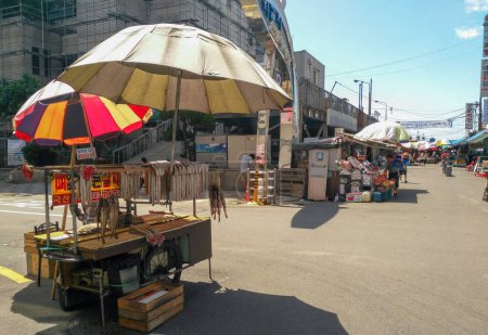 Téléchargez les photos : Corée du Sud, juillet 2016 : Marché aux poissons - en image libre de droit