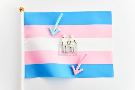 Foto de Antecedentes del Día Internacional de la Visibilidad Transgénero. Día del Transgénero. - Imagen libre de derechos