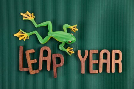 LEAP YEAR. Concept for date 29 month February.