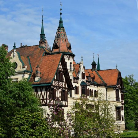 Photo for Fabulous castle Lesna, Zlin, Czech republic - Royalty Free Image