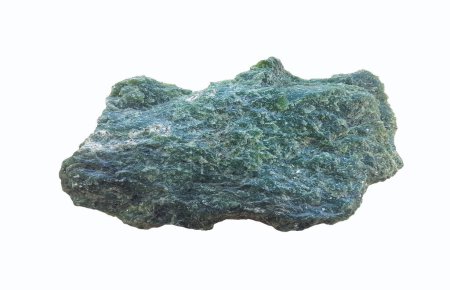 Téléchargez les photos : Spécimen de néphrite, variété de minéraux amphiboles Tremolite ou actinolite. - en image libre de droit