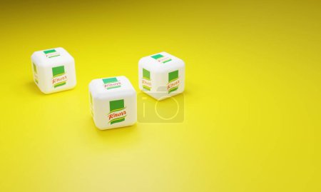 Photo for Melitopol, Ukraine - November 21, 2022: Knorr logo icon isolated on color background. Knorr is a German food and beverage brand. - Royalty Free Image
