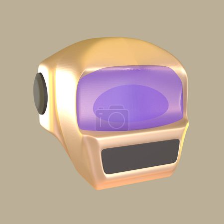 Foto de Día de trabajo icono 3D renderizado aislado en el fondo de color. objeto de máscara de soldadura para su diseño. - Imagen libre de derechos